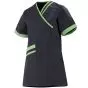 Bata Medica Corta Mujer LILEE 8TCC00PC Carbone/Verde manzana Adolphe Lafont