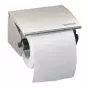 Dispensador de papel higiénico Stella gris metal 9006 Rossignol