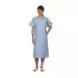 Bata médica para mujer Blepi azul Mulliez