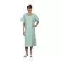 Bata médica para mujer Blepi verde con paramento verde Mulliez