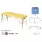 Camilla plegable de madera con tensores Ecopostural C3611