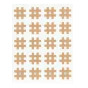 Parches adhesivos de acupuntura Crosstape (paquete de 20 hojas)