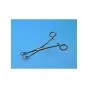 Ballenger Pinza recta para apósitos Holtex 18 cm