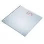 Báscula de vidrio de diseño Magic Plain Silver Beurer GS 40