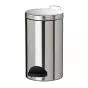 Cubo de basura con pedal Rossignol Sanelia 20L inoxidable