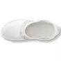 Zuecos Crocs Misericordia Work blanco/ plateado