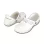 Zuecos Crocs Misericordia Work blanco/ plateado