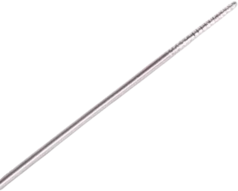 Estilete portaalgodón de acero inoxidable Devaset - 14 cm