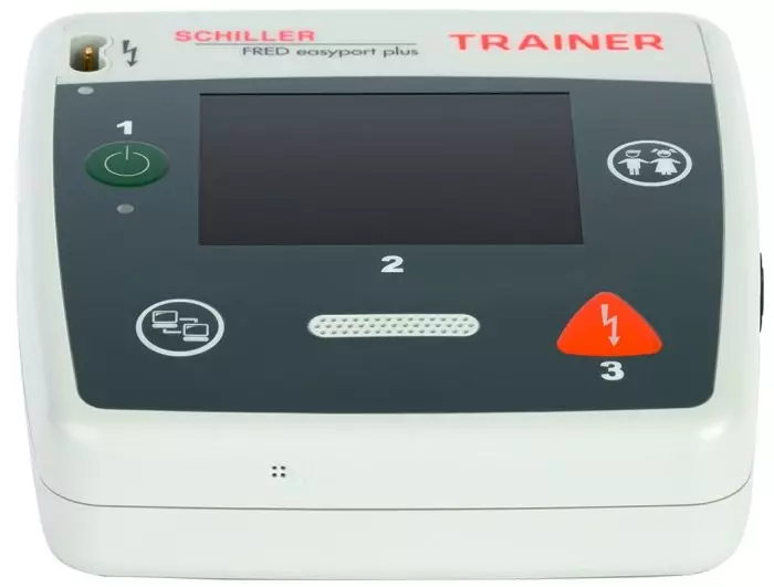 Desfibrilador de entrenamiento Schiller Fred easyport plus Trainer