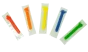 Depresor lingual de plástico de colores (caja de 50) de Gima