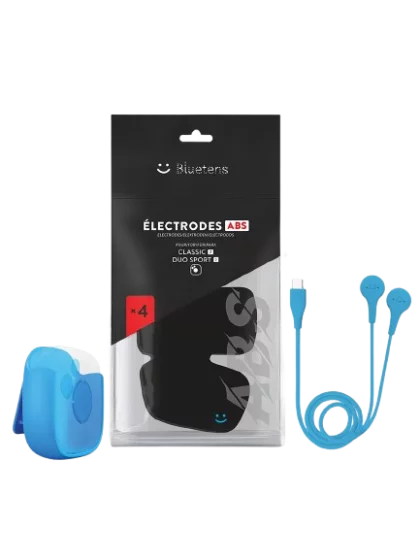 Kit ABS para abdominales para los electroestimuladores Bluetens Classic 2 y Duo Sport 2