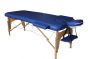 Camilla de masaje plegable de madera Mediprem Eco Pro Azul
