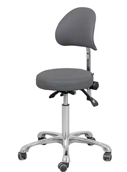 Taburete "Naggura" con respaldo