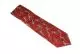 Corbata de seda, Esqueleto deportivo, en rojo W41061