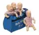 Pack de 4 bebés Anne con bolso R20300/1 Erler Zimmer