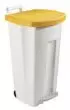 Cubo de basura con pedal 90L plástico Boogy en 5 colores Rossignol