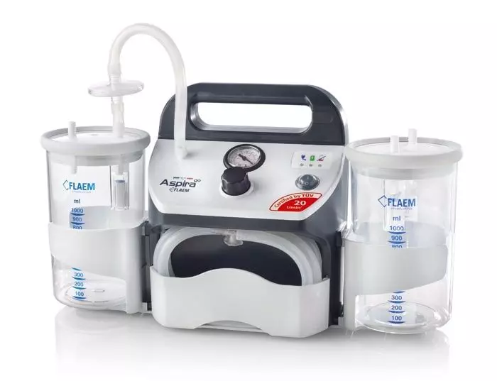Aspirador de mucosidades Flaem Aspira go (20 y 30L/mn)