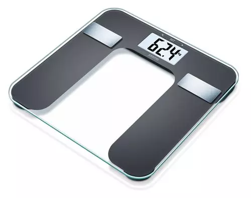 Báscula bioimpedancia en vidrio SBF 08 Sanitas