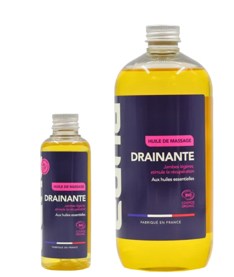 Aceite de masaje drenante orgánico Eona