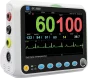 Monitor de paciente multiparamétrico GIMA PC-3000 (TA, SpO2, Temp., Resp, ECG)