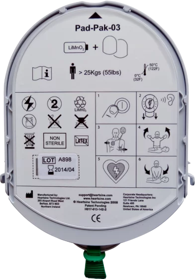 PadPak para adultos para Samaritan PAD (pilas y electrodos combinados)
