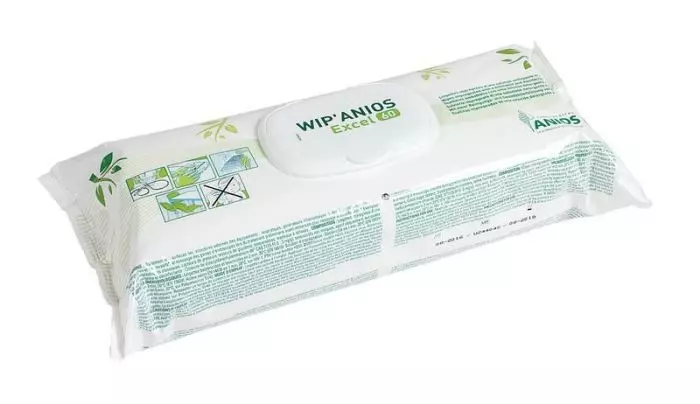Toallitas en viscosa 100% biodegradable WIP’ANIOS EXCEL 60