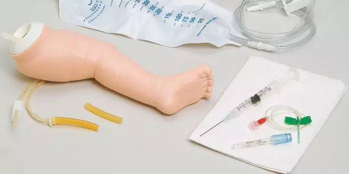 Inyección intravenosa de pierna de niño de pecho Erler Zimmer R10171
