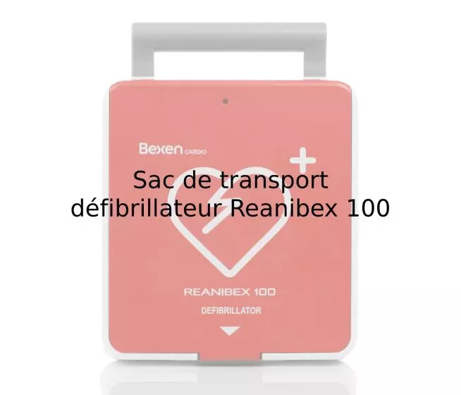 Bolsa de transporte para el desfibrilador Reanibex 100