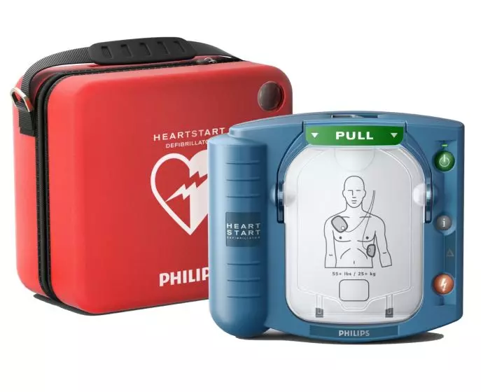 Desfibrilador semiautomático Philips Heartstart HS1