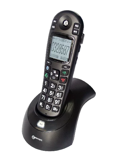 Teléfono inalámbrico Geemarc con sonido amplificado Amplidect 400BT Bluetooth