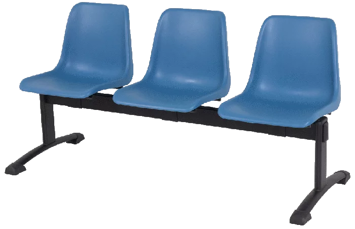 Banco, asiento de poliuretano, 3 sillones Hidemar