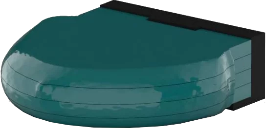 Fantasma mamario Erler Zimmer para mamografía y tomosíntesis