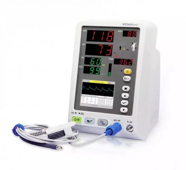 Monitor de signos vitales Edan M3A sin modulo de temperatura 