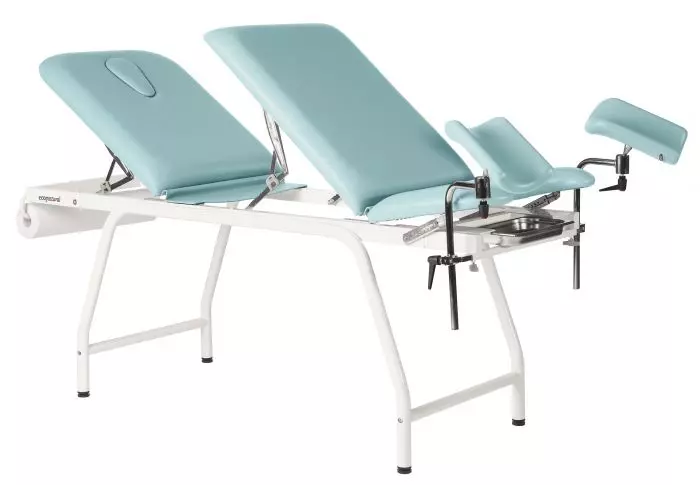 Camilla ginecológica fija Ecopostural C4581