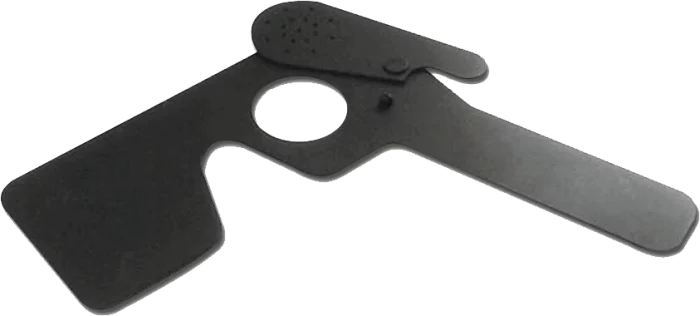 Cubre ojo con estenopo para tabla optométrica