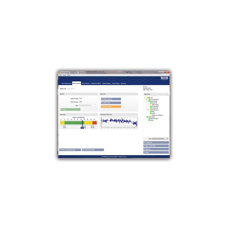 Venta del Software control de la salud TANITA GMON PRO a sólo 532,40