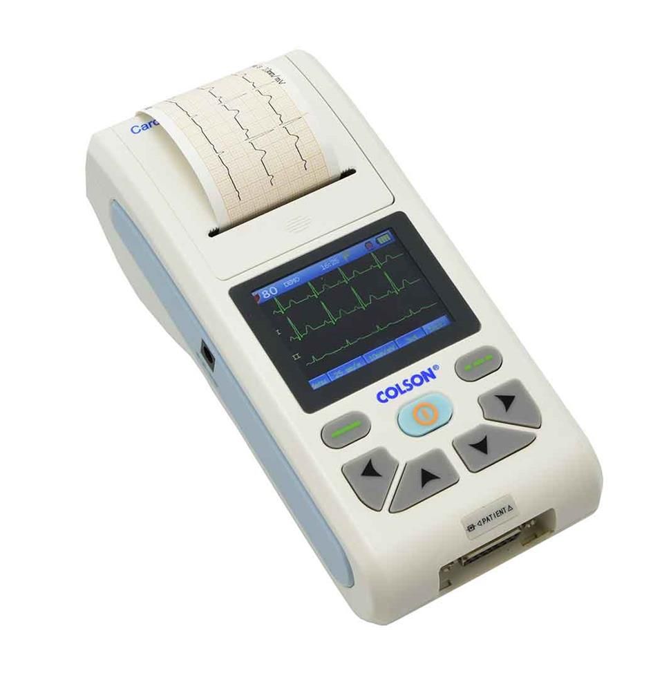 Electrocardiógrafo portátil de 1 canal, Pantalla ECG