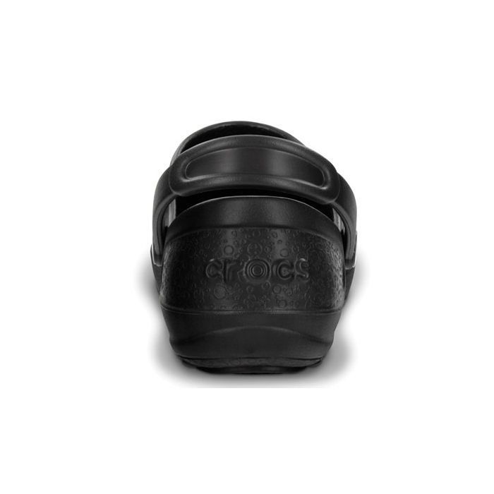 Crocs Merci Zuecos Crocs Mercy Work negro/ plateado a precio de 0,00