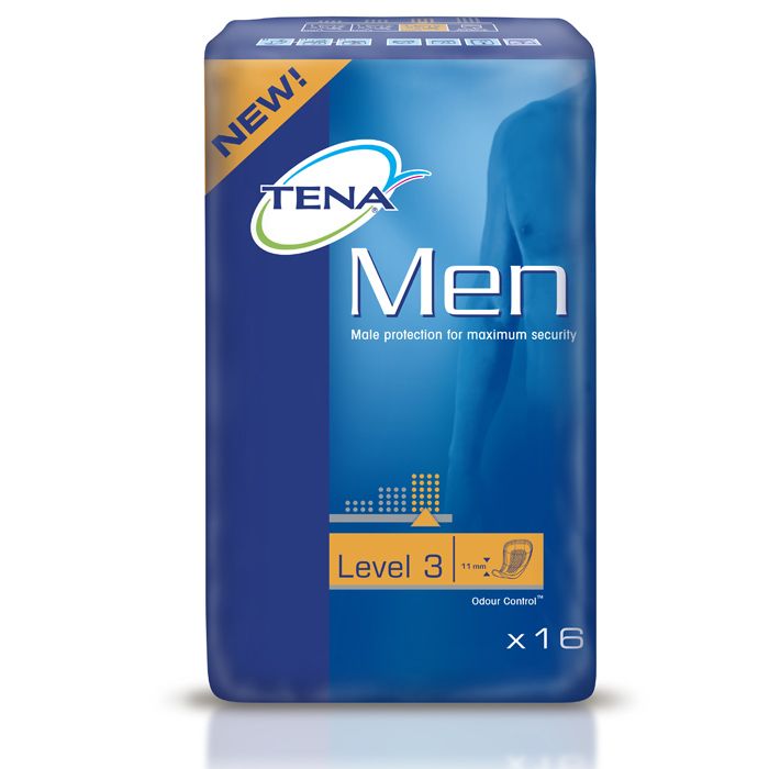 TENA para hombre level 3 pack de 16 por 11,64 €