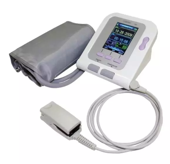 Tensiómetro y oxímetro de brazo superior Contec 08AT