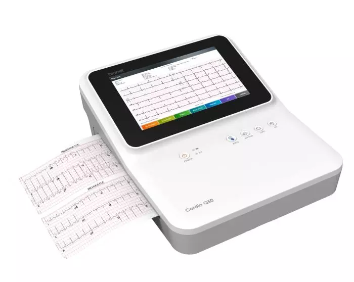 Electrocardiógrafo ECG Bionet Cardio Q50 (12 canales) con interpretación