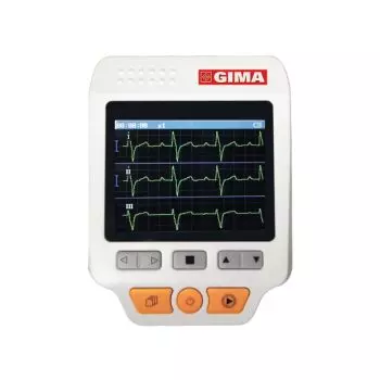 Monitor de ECG portátil Gima Cardio-C de 3 canales
