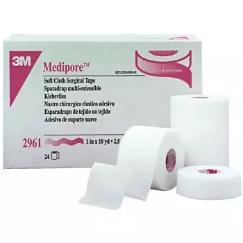 Esparadrapo multi extensible de no tejido hipoalergénico 3M Medipore