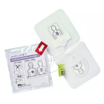 Electrodos pediátricos Zoll Pedi-Padz II para AED Plus y AED PRO (el par)