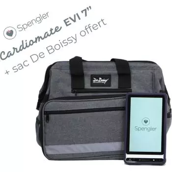 Electrocardiógrafo Spengler Cardiomate EVI (12 canales) con interpretación