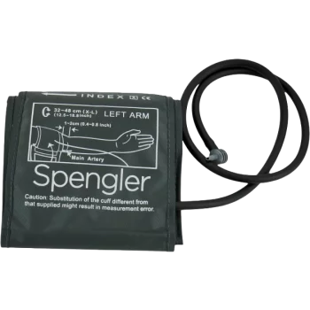 Manguito de tensión arterial gris Spengler para Autotensio y Tensonic (32-48 cm)