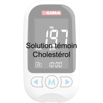 Solución de control para el medidor multiparámetro GimaCare - Colesterol