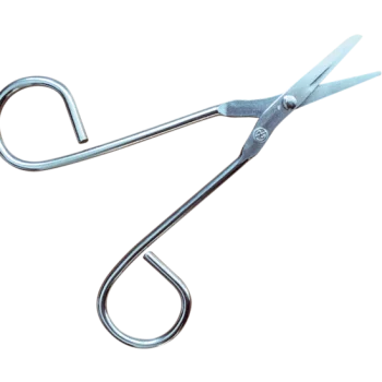 Euromedis tijeras estériles de punta roma (caja de 100)