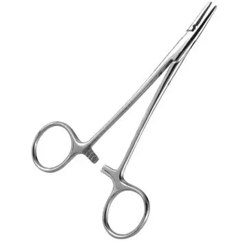 Pinza portaagujas Mayo Hegar Devaset de acero inoxidable