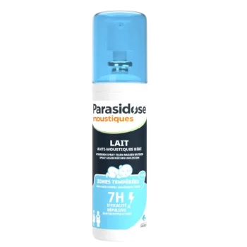Loción antimosquitos para bebés Parasidose (100 ml)